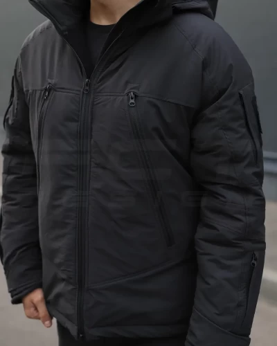 Куртка тактична зимова USA Американка чорна S S