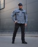 Тактическая милитари Рубашка FCT Blackbeard демисезон в клетку Синяя (8 номер) 40-42/3