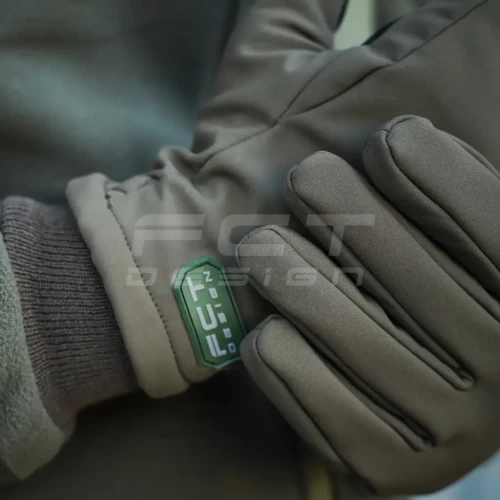 Рукавиці Софтшел хакі з Тачскріном утеплені M M