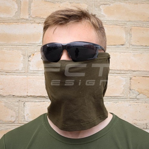 Шапка-маска балаклава Стрейч Кулір хакі