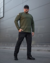 Лонгслів довгий рукав Зара хакі