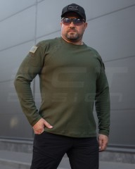 Лонгслів довгий рукав Зара хакі