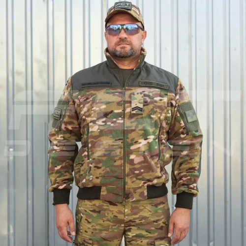 Кофта фліс тактична під резинку Мультикам 40-42/3 40-42/3