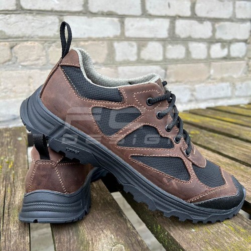 Кросівки тактичні Варяг на сітці коричневі