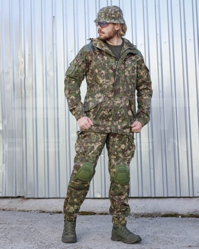 Костюм Гірка 5 зимовий на флісі з наколінниками и налокотниками хижак 40-42/3 40-42/3