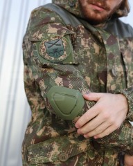 Костюм Гірка 5 зимовий на флісі з наколінниками и налокотниками хижак