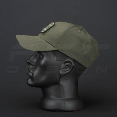 Кепка бейсболка тактична ріп стоп з липучкой хакі темний