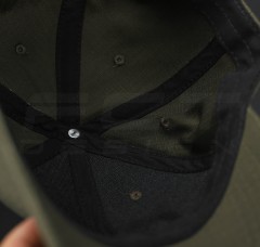 Кепка бейсболка тактична ріп стоп з липучкой хакі темний