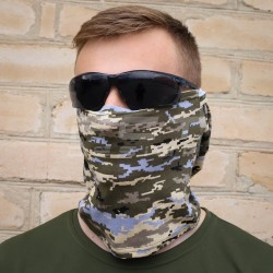 Шапка-маска балаклава ХБ пиксель ЗСУ