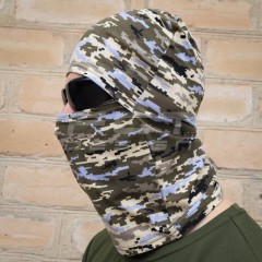 Шапка-маска балаклава ХБ пиксель ЗСУ