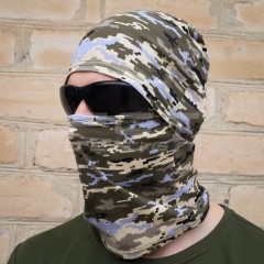 Шапка-маска балаклава ХБ пиксель ЗСУ