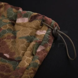 Бафф Гексагон с утяжкой,шарф-труба флис соты Мультикам