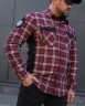 Тактична мілітарі Сорочка FCT Blackbeard демісезон в клітинку Червона (6 номер) 40-42/3 40-42/3