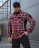 Тактическая милитари Рубашка FCT Blackbeard демисезон в клетку Красная (6 номер) 40-42/3