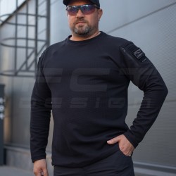 Лонгслив длинный рукав Зара черная