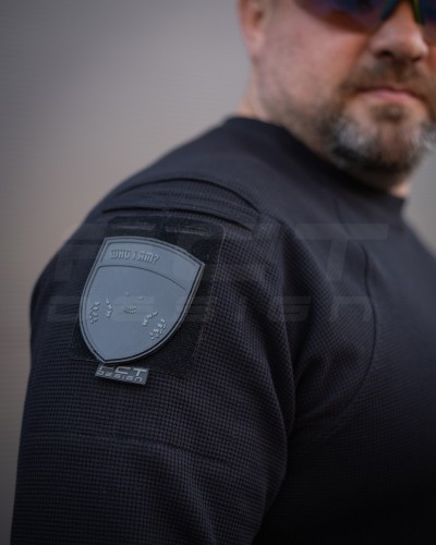 Лонгслів довгий рукав Зара чорна 44 44