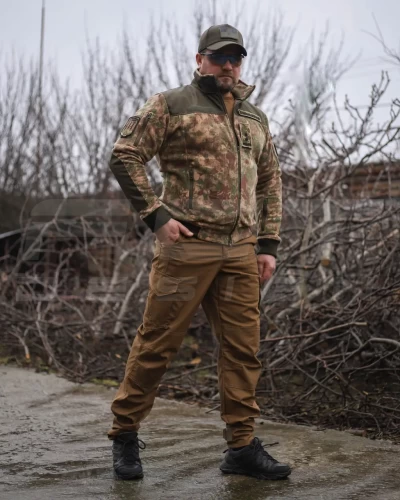 Кофта фліс тактична під резинку Хижак 40-42/3 40-42/3