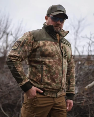 Кофта фліс тактична під резинку Хижак 40-42/3 40-42/3