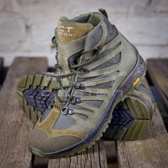 Черевики тактичні демісезонні Вікінг мембрана хакі