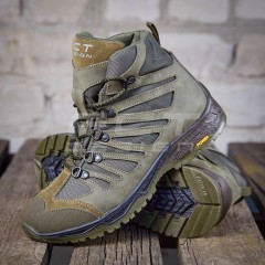 Черевики тактичні демісезонні Вікінг мембрана хакі