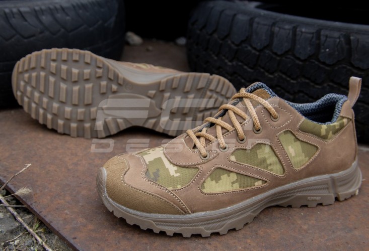 Кросівки тактичні літні Варяг тканина піксель ЗСУ