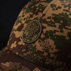 Кепка бейсболка тактическая Хищник пиксель G-0822 вышита с кокардой НГУ 