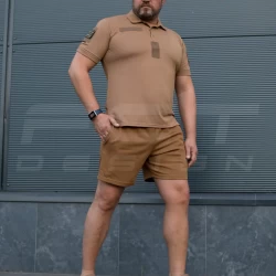 Шорты спортивные CoolPass FCT Койот