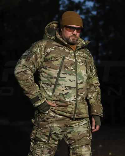 Куртка зимова Американка ріп-стоп фліс Мультикам S S