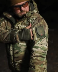 Куртка зимова Американка ріп-стоп фліс Мультикам