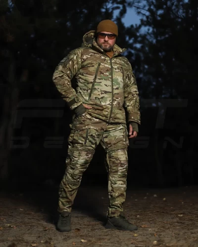 Куртка зимова Американка ріп-стоп фліс Мультикам S S