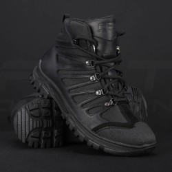 Ботинки тактические Викинг мембрана демисезонные черные