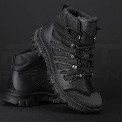 Черевики тактичні демісезонні Вікінг мембрана чорні