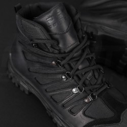 Ботинки тактические Викинг мембрана демисезонные черные