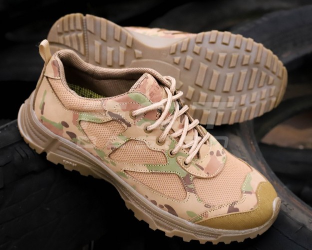 Кросівки тактичні літні Варяг шкіра полегшені мультикам