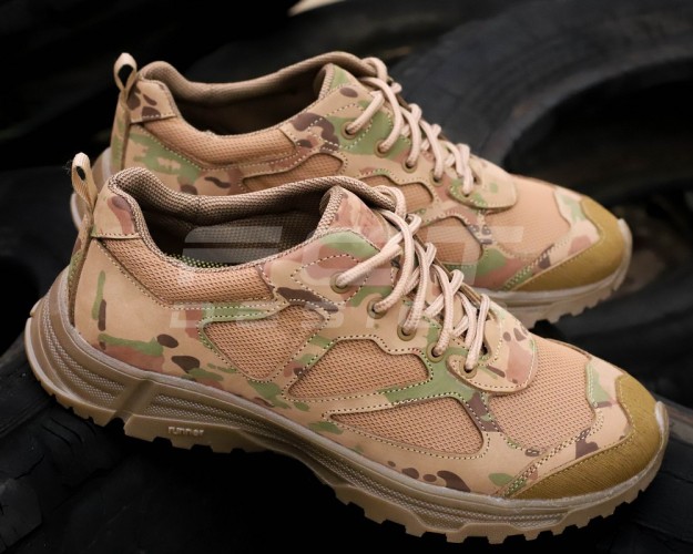 Кросівки тактичні літні Варяг шкіра полегшені мультикам