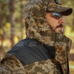 Костюм Горка 5 зимняя слимтекс пиксель ВСУ с налокотниками и наколенниками