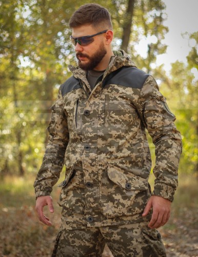 Костюм Гірка 5 зимовий слімтекс з налокітниками та наколінниками піксель ЗСУ 40-42/3 40-42/3