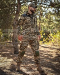 Костюм Гірка 5 зимовий слімтекс з налокітниками та наколінниками піксель ЗСУ