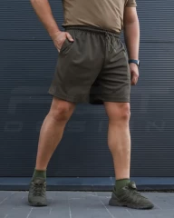 Шорти спортивні CoolPass FCT Хакі