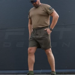 Шорты спортивные CoolPass FCT Хаки