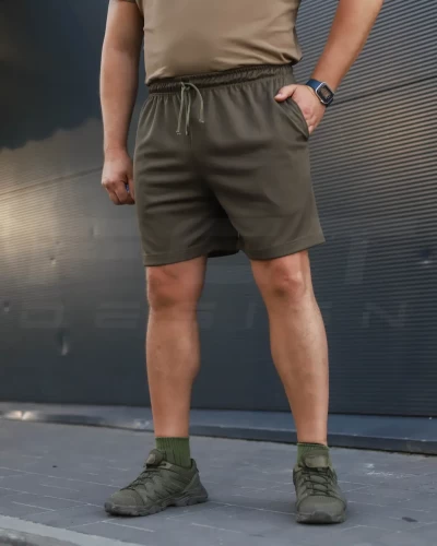 Шорти спортивні CoolPass FCT Хакі 42 42