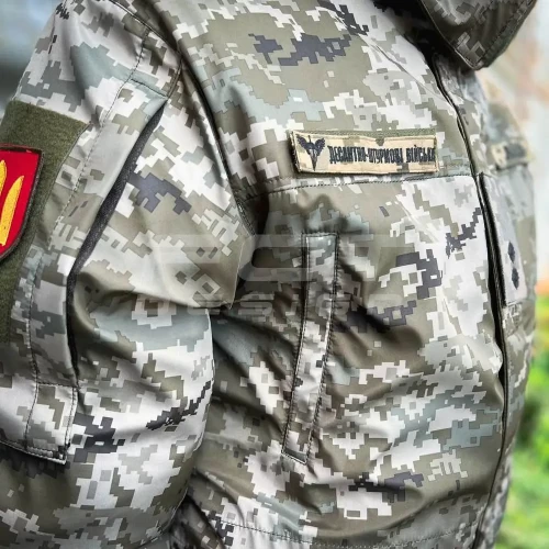 Бушлат зимний Дюспо утепленный пиксель ВСУ 40-42/3