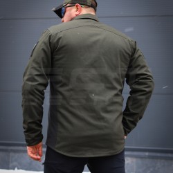 Тактична мілітарі Сорочка Сталкер FCT канвас стрейч хакі 