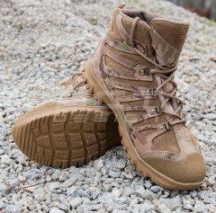 Черевики тактичні демісезонні Вікінг мембрана шкіра мультикам