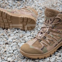 Ботинки тактические Викинг мембрана демисезонная Мультикам кожа