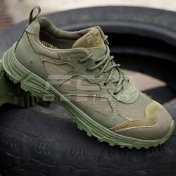 Кросівки тактичні Варяг на сітці койот