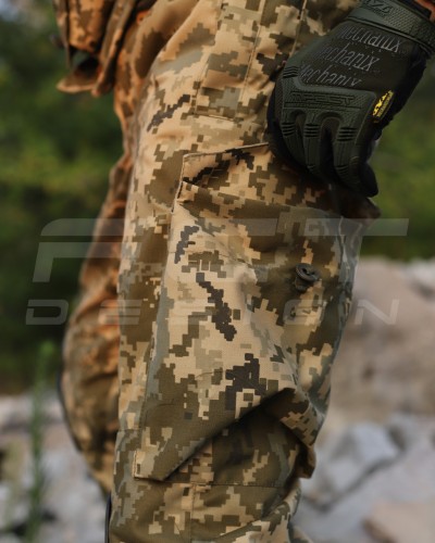 Костюм Гірка 5 тактичний демісезонний з налокітниками та наколінниками піксель ЗСУ 40-42/3 40-42/3