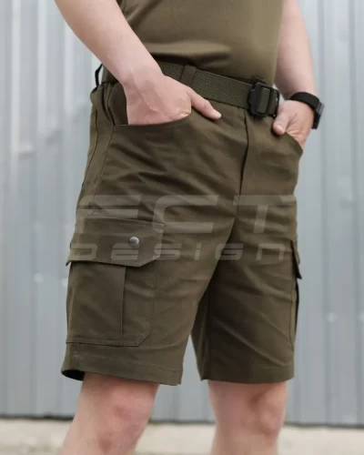 Шорти Мілітарі коттон стрейч хакі 42 42