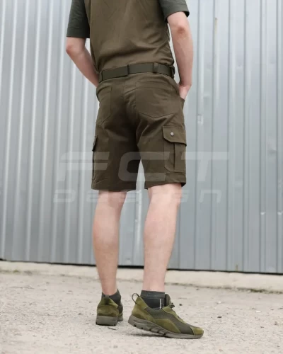 Шорти Мілітарі коттон стрейч хакі 42 42