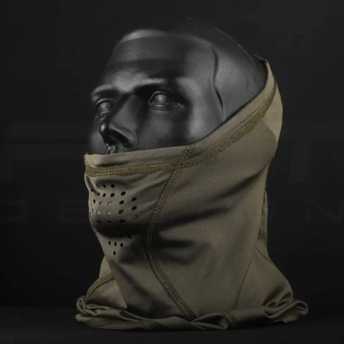 Бафф-маска літній джерсі стрейч Хакі